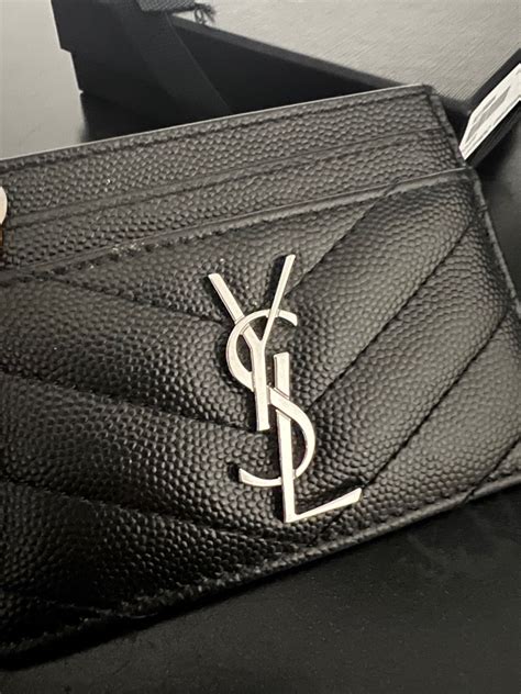 ysl cassandre card holder|ysl card holder selfridges.